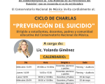 El CONAMU inicia Ciclo de charlas “Prevención del Suicidio” A cargo de la Lic. Yolanda Giménez