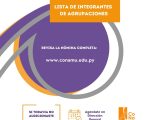 NÓMINA DE INTEGRANTES DE AGRUPACIONES CONAMU. ABRIL 2024.