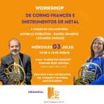 Workshop de corno francés e Instrumentos de Metal. Michelle Stebleton – Daniel Grabois (Estados Unidos)