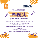 Taller de Iniciación Instrumental y Vocal Sede Central – Inscripciones habilitadas